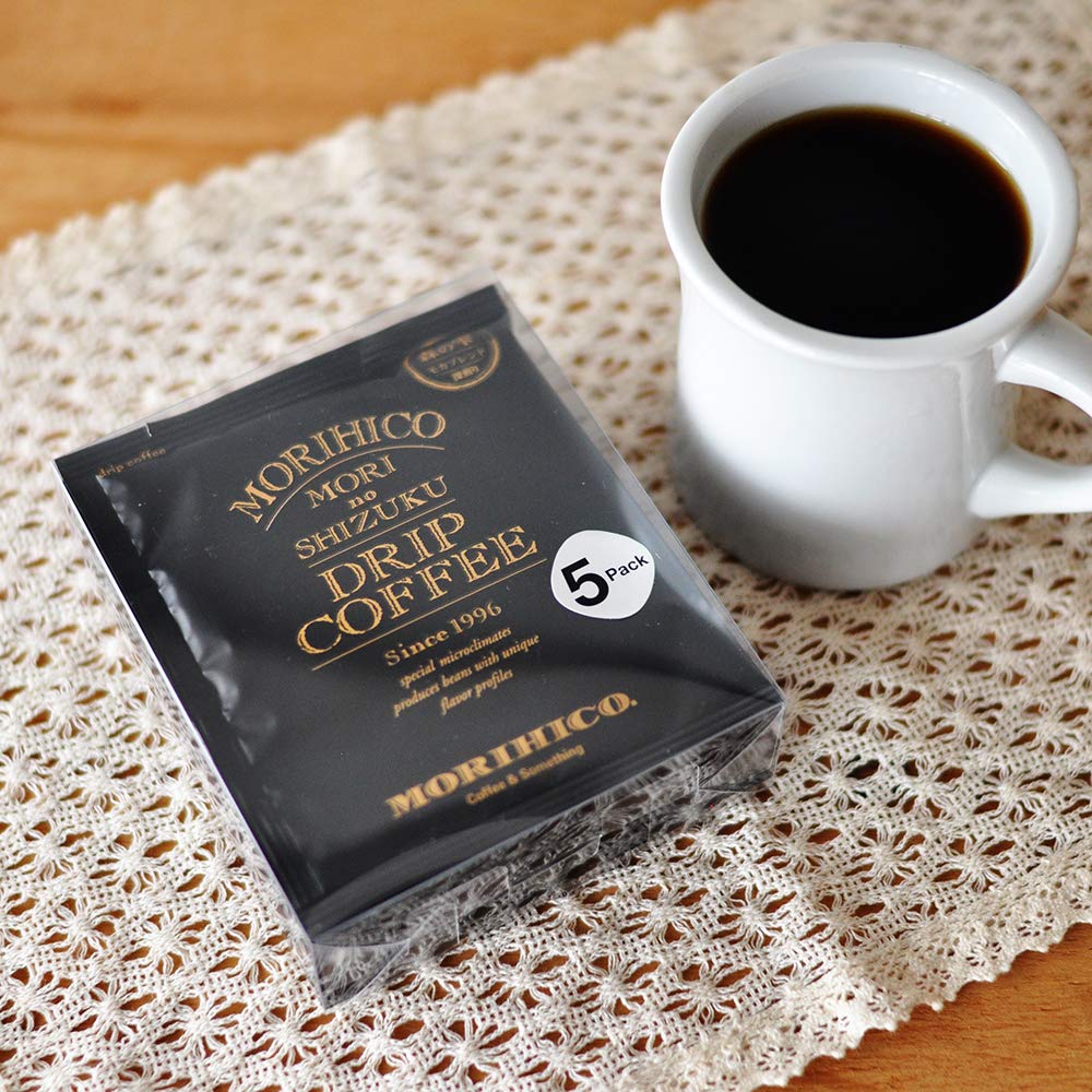 Amazon.co.jp: MORIHICO. 森彦 ドリップバッグ「森の雫」5個入りセット